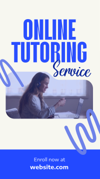 Online Tutoring Service Facebook Story Image Preview