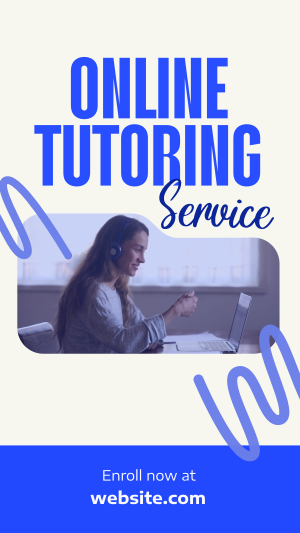 Online Tutoring Service Facebook story Image Preview