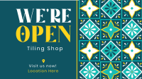 Tiling Shop Opening Facebook Event Cover Preview