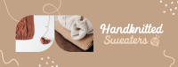 Handknitted Sweaters Facebook cover Image Preview