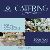 Elegant Catering Service Instagram Post Design