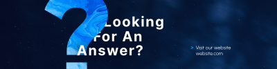 A Big Question LinkedIn banner Image Preview