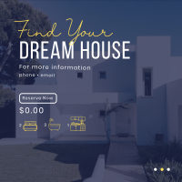 Your Own Dream House Instagram Post Design