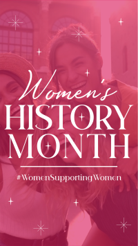Women's History Month Facebook story Image Preview