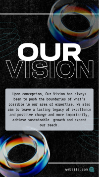 Futuristic Our Vision Instagram Reel Image Preview