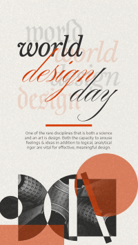 Contemporary Abstract Design Day YouTube short Image Preview