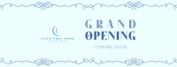 Elegant Grand Opening Facebook cover Image Preview