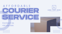 Affordable Courier Service Facebook event cover Image Preview