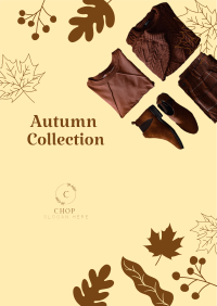 Autumn Vibes Apparel Flyer Image Preview