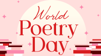 World Poetry Day Facebook Event Cover Design