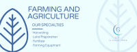 Agriculture and Farming Facebook Cover Image Preview