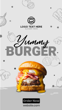 The Burger-Taker Instagram Story Design