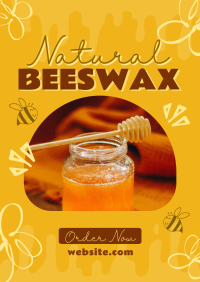 Original Beeswax  Poster Design