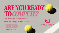 Tennis Tournament Animation Preview