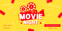Movie Night Tickets Twitter post Image Preview