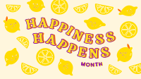 Happy Lemons Facebook Event Cover Design