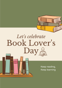 Book Lovers Celebration Poster Design