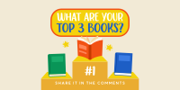 Your Top 3 Books Twitter Post Image Preview