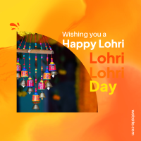 Lohri Day Instagram Post Design