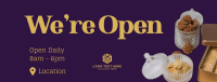 Pastry Bakery Treats Facebook Cover Preview