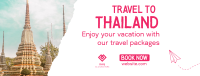 Thailand Travel Facebook cover Image Preview