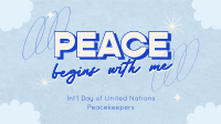 United Nations Peace Begins Video Design