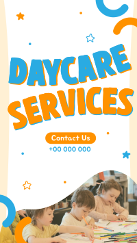 Star Doodles Daycare Services TikTok Video Design