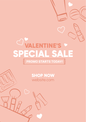 Valentine Sale Flyer Image Preview