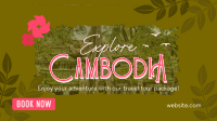 Cambodia Travel Tour Facebook event cover Image Preview