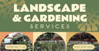 Landscape & Gardening Facebook ad Image Preview