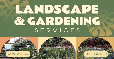 Landscape & Gardening Facebook ad Image Preview