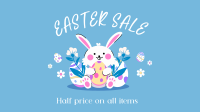 Easter Treat Sale Facebook Event Cover Design