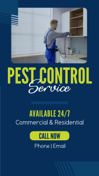 Professional Pest Control Facebook story Image Preview
