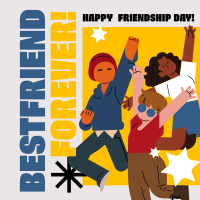 Embracing Friendship Day Instagram post Image Preview
