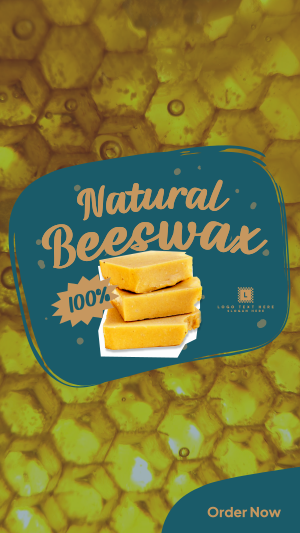 Pure Natural Beeswax Facebook story Image Preview