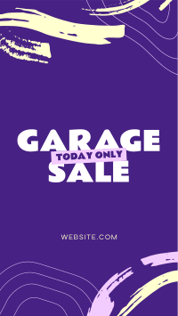 Garage Sale Doodles Facebook story Image Preview