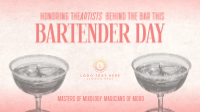 Bartender Day Greeting Animation Preview