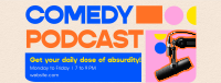 Daily Comedy Podcast Facebook cover Image Preview