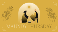 Maundy Thursday Washing of Feet Facebook event cover Image Preview