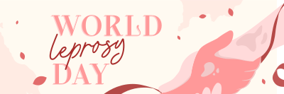 Happy Leprosy Day Twitter header (cover) Image Preview