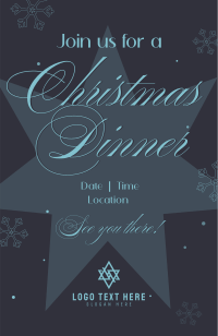 Christmas Dinner Invitation Preview
