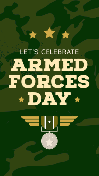 Armed Forces Appreciation TikTok video Image Preview