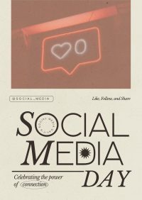 Modern Social Media Day Poster Image Preview