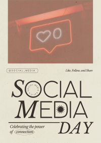 Modern Social Media Day Poster Preview