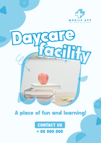 Cute Daycare Facility Poster Image Preview