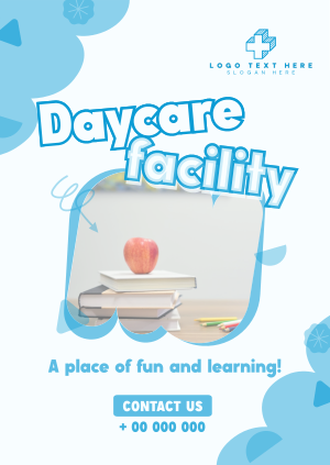 Cute Daycare Facility Poster Image Preview