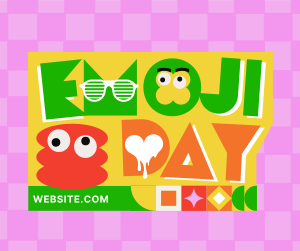 Emoji Day Greeting Facebook post Image Preview