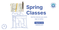 Spring Class Facebook ad Image Preview