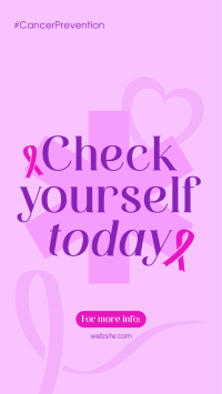 Cancer Prevention Check TikTok video Image Preview