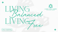 Balanced Life Quote Animation Preview
